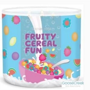 Fruity Cereal Fun Goose Creek 3 Wick Candle